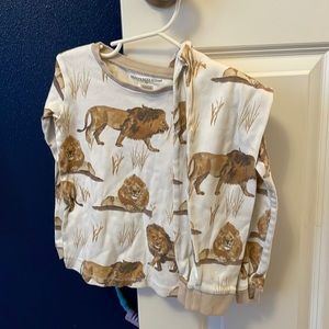 Burt’s Bees toddler boy pajama set